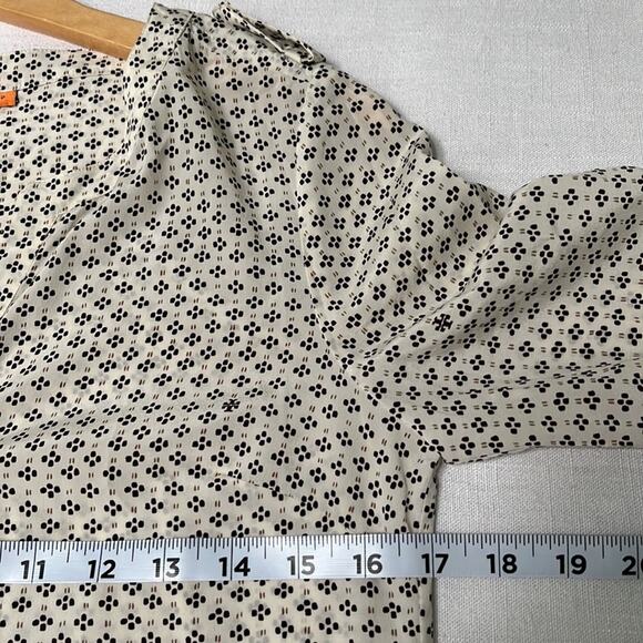 Tory Burch Silk printed Tunic Top Size 2 - Picture 4 of 7